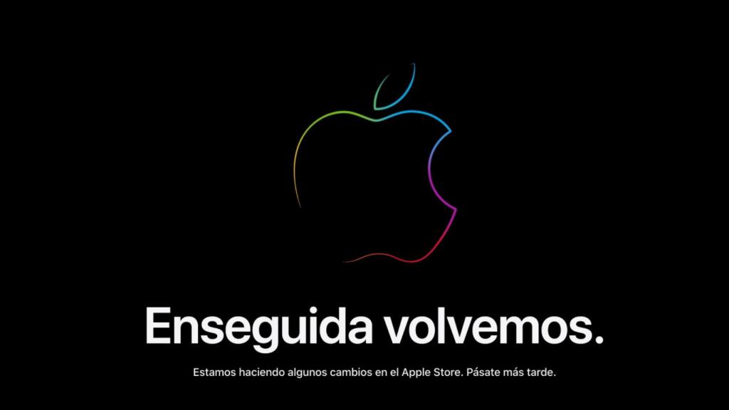 Apple online store cerrada