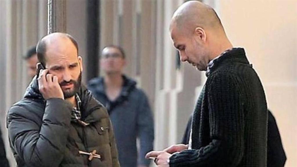 Los hermanos Guardiola, Pere y Pep