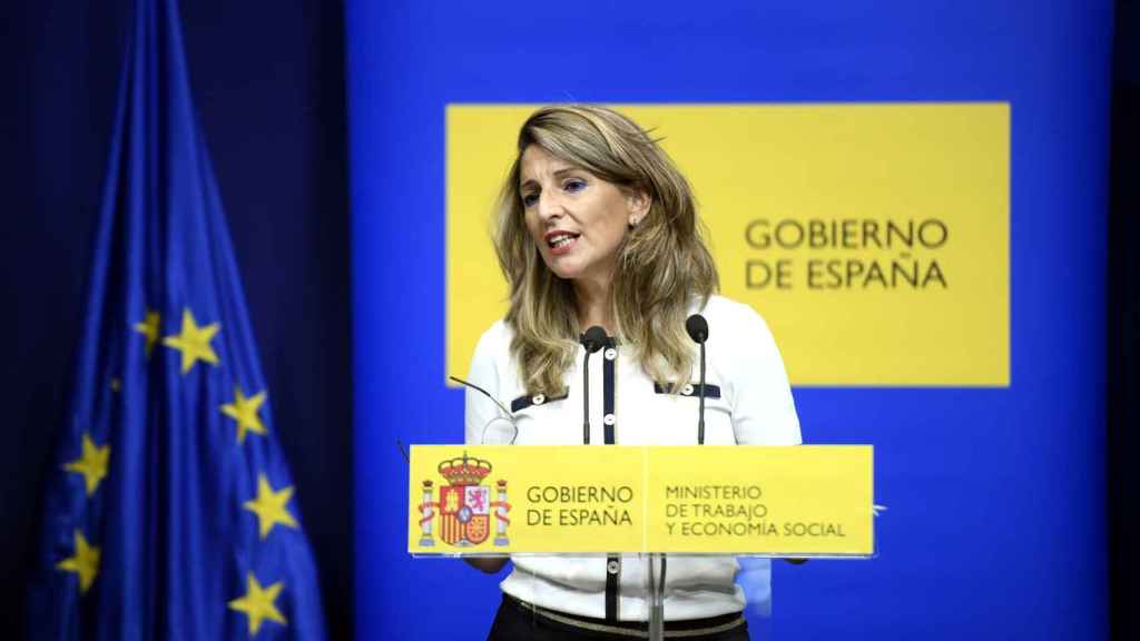 Yolanda Díaz, ministra de Trabajo y Economía Social.