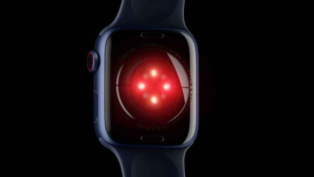 Sensonres del Apple Watch Series 6.