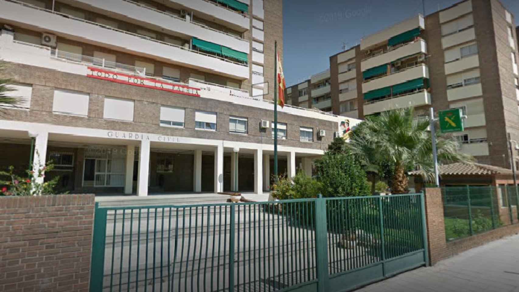 Instalaciones de la Guardia Civil en Castellón cuyos agentes se hacen cargo de la investigación.
