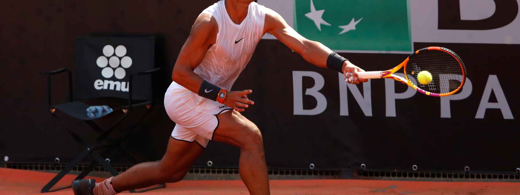 Rafael Nadal, en el Master Series de Roma