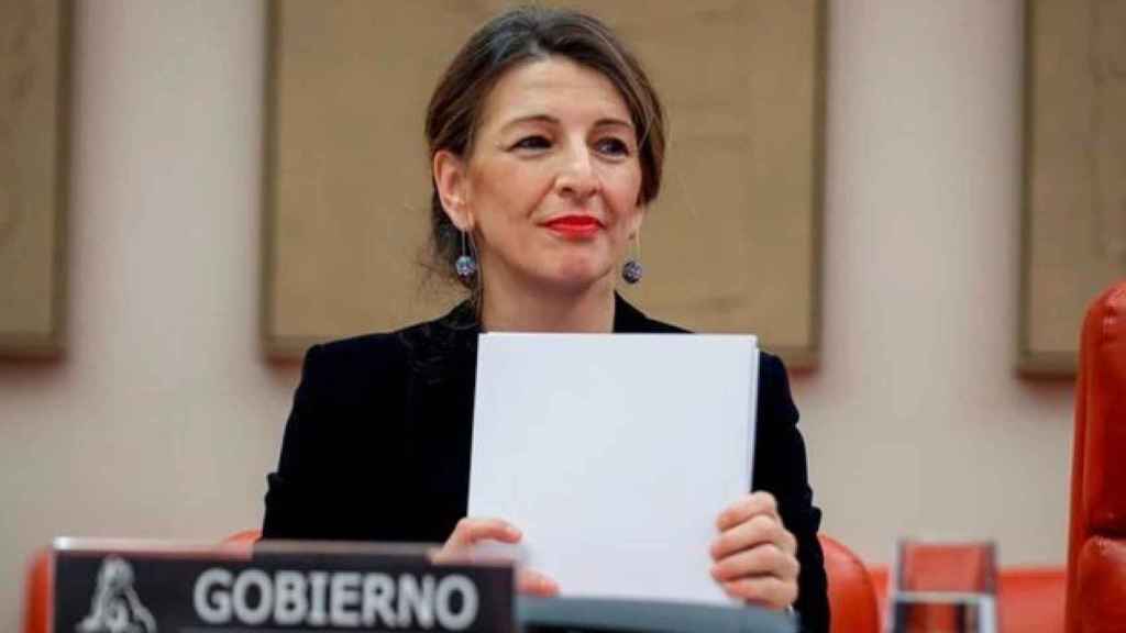 La ministra de Trabajo y Economía Social de España, Yolanda Díaz.