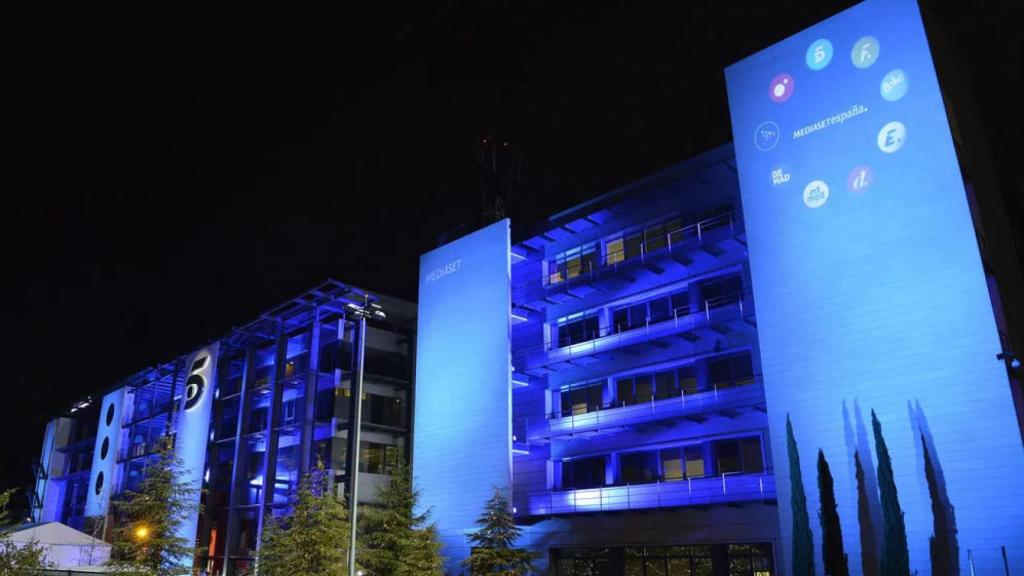 Sede de Mediaset España en Madrid, en una imagen de archivo.