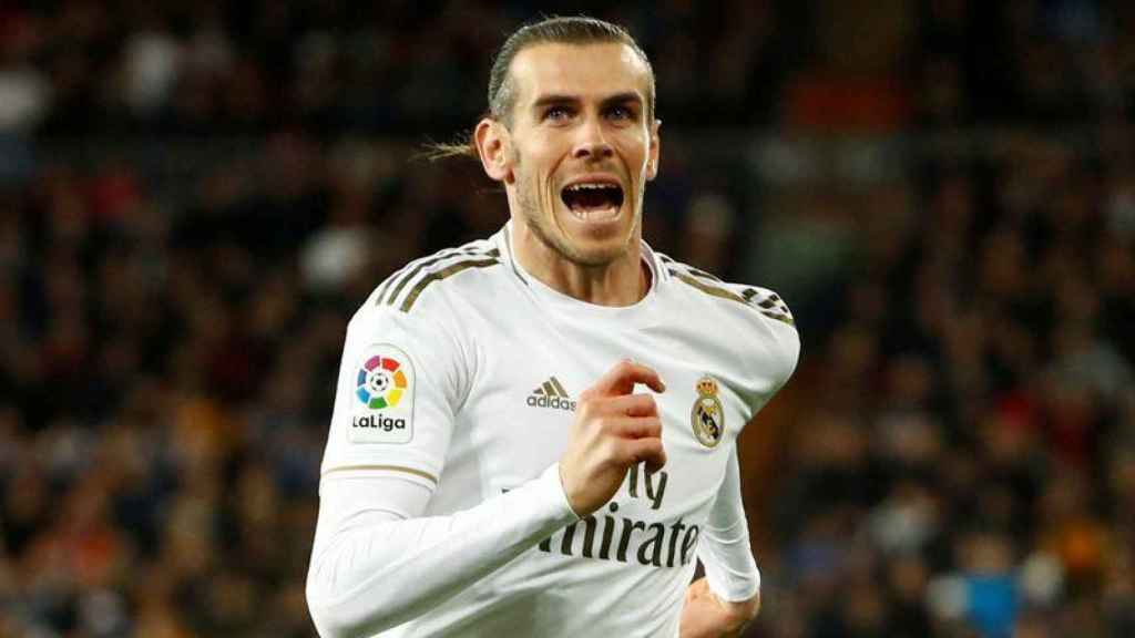 Gareth Bale, en un partido del Real Madrid