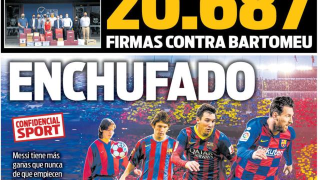 Portada Sport 18-09-2020