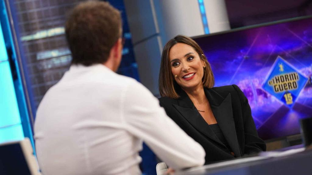 Tamara Falcó, hace una semana, inaugurando la nueva temporada de 'El Hormiguero'.