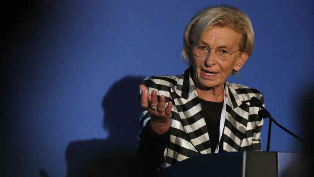 Emma Bonino, exministra de Asuntos Exteriores italiana durante el gobierno de Enrico Leita