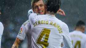 Toni Kroos y Sergio Ramos en la última temporada del Real Madrid
