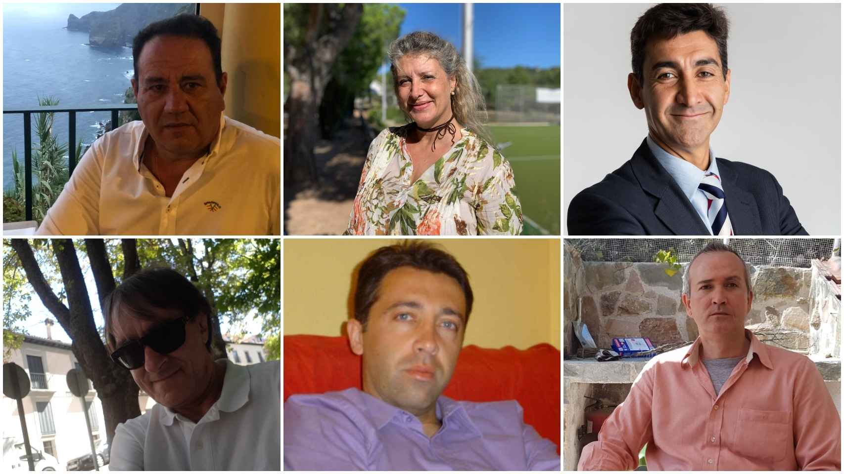 Eusebio, Felicidad,Jesús Luis, Luis, Carlos Henrique y Alfonso han perdido seres queridos a causa del virus.
