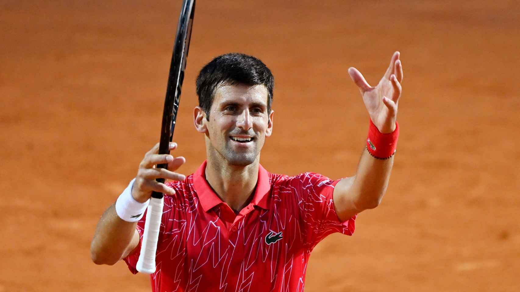 Djokovic, tras la victoria en Roma.