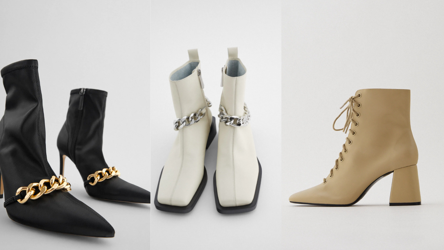 bufanda . frágil Zara tiene los ocho botines que vas a querer llevar este otoño