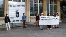 La protesta presencial fue minoritaria en Ciudad Real