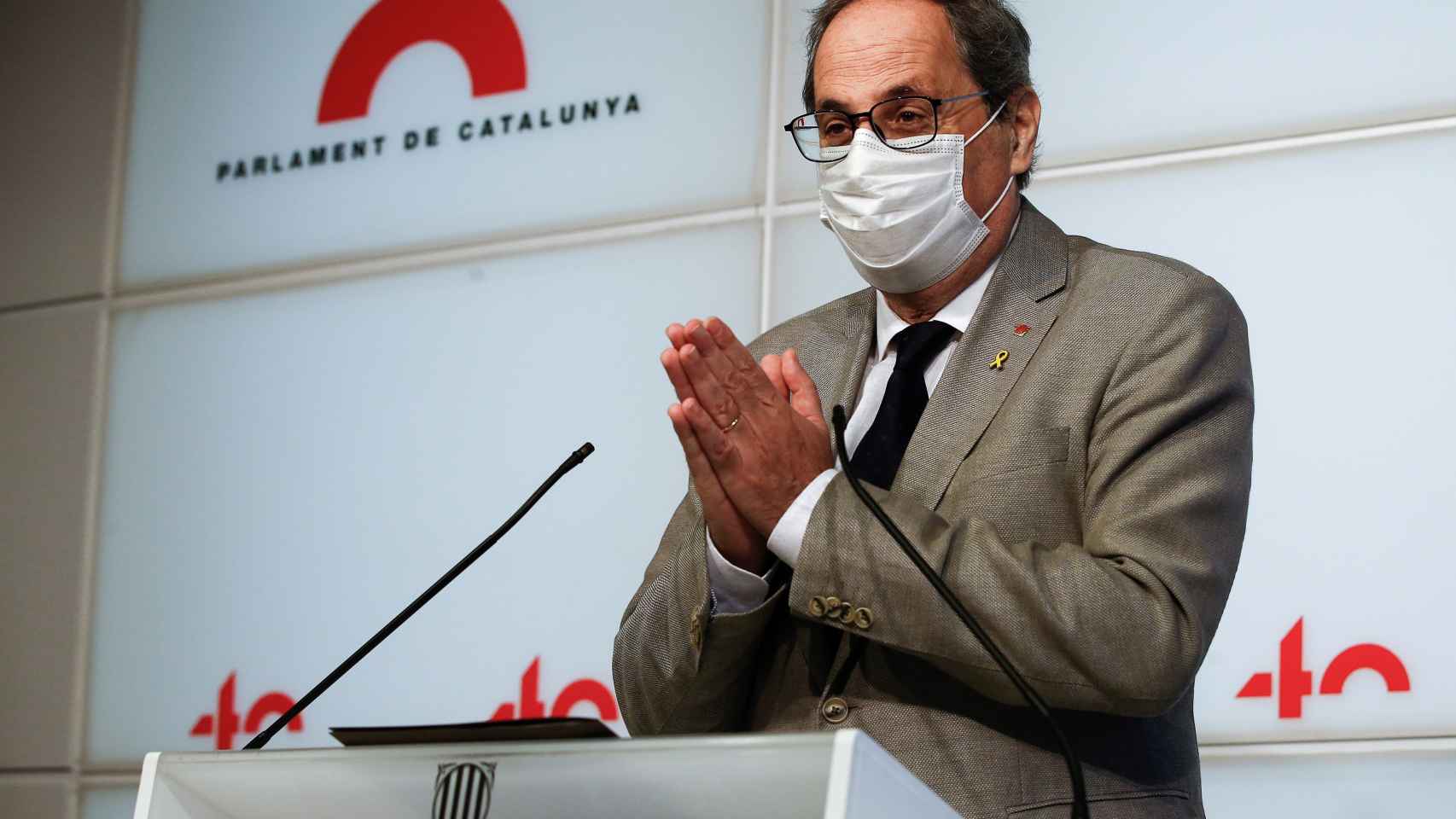 El presidente de la Generalitat, Quim Torra, en una imagen reciente.