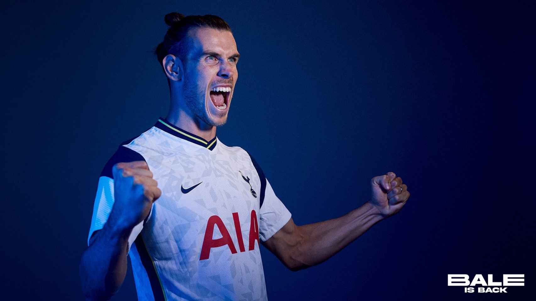 Bale, en su presentación con el Tottenham