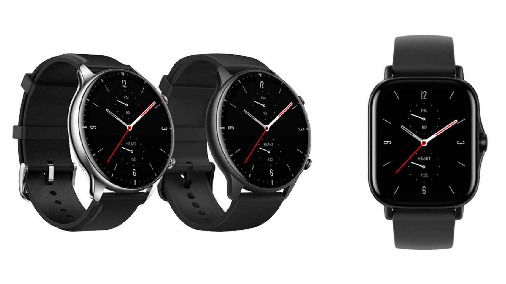 El Amazfit GTS 2 tiene el diseño cuadrado del Apple Watch.