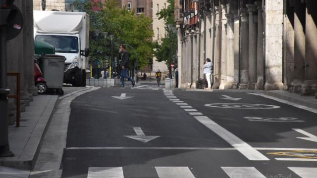 El centro de Valladolid