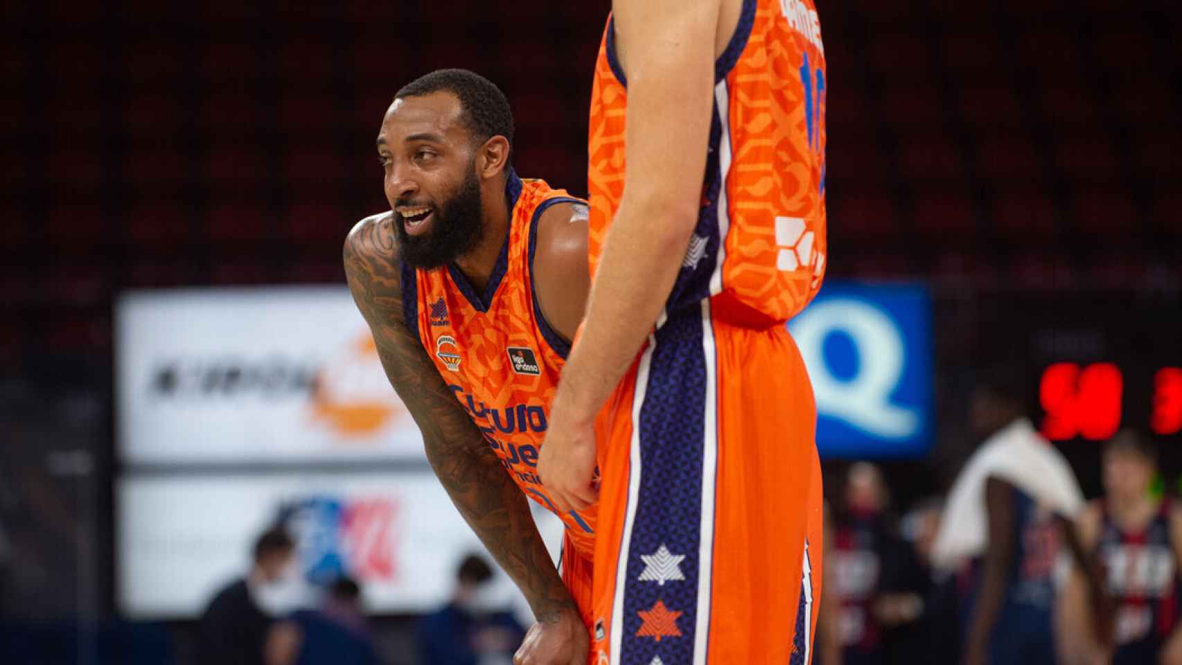 Derrick Williams durante un partido del Valencia Basket