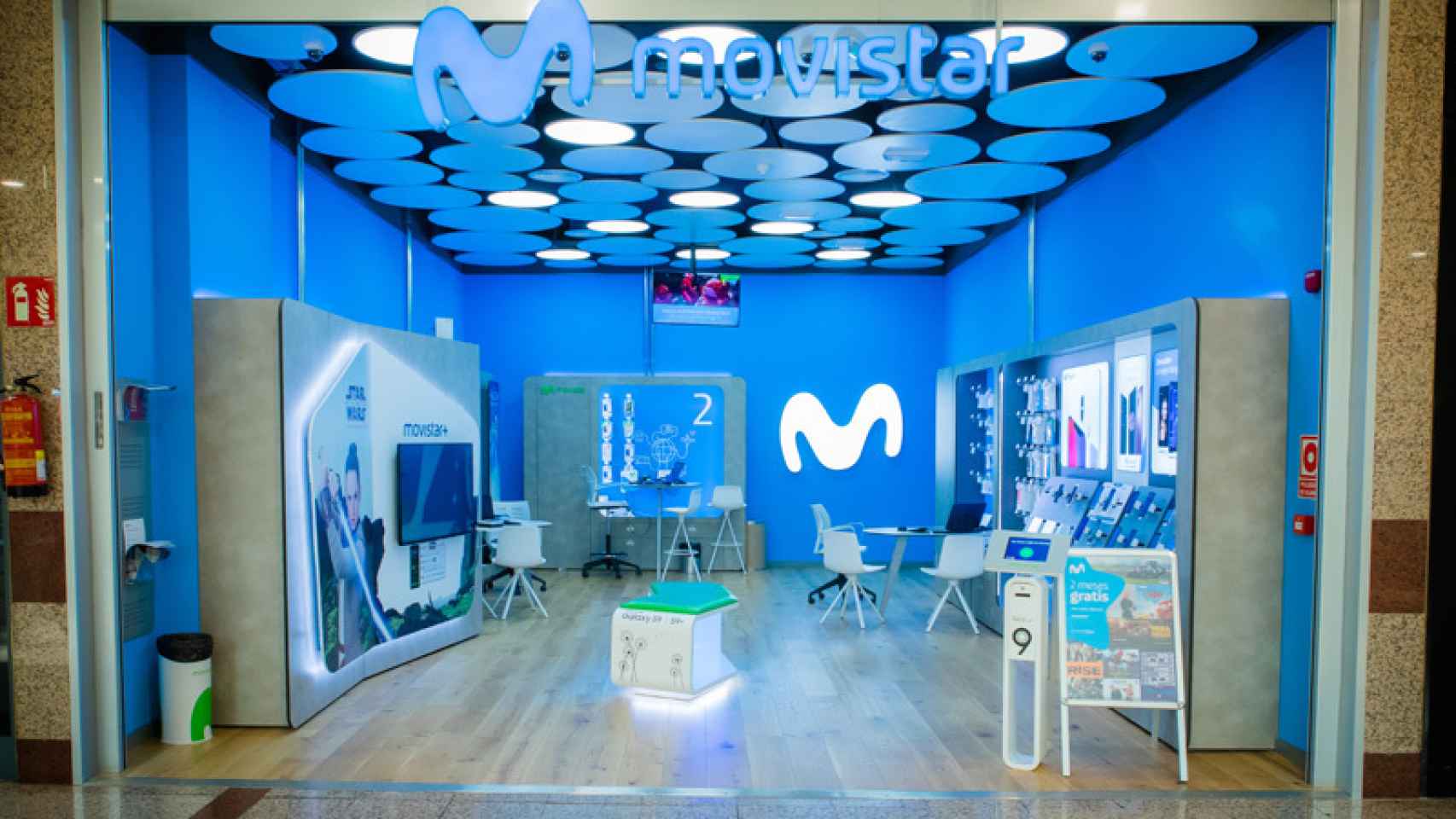 Tienda de Movistar en el centro comercial Gran Vía de Hortaleza (Madrid)