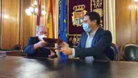 Firma del convenio entre el Obispado y la Diputación de Cuenca