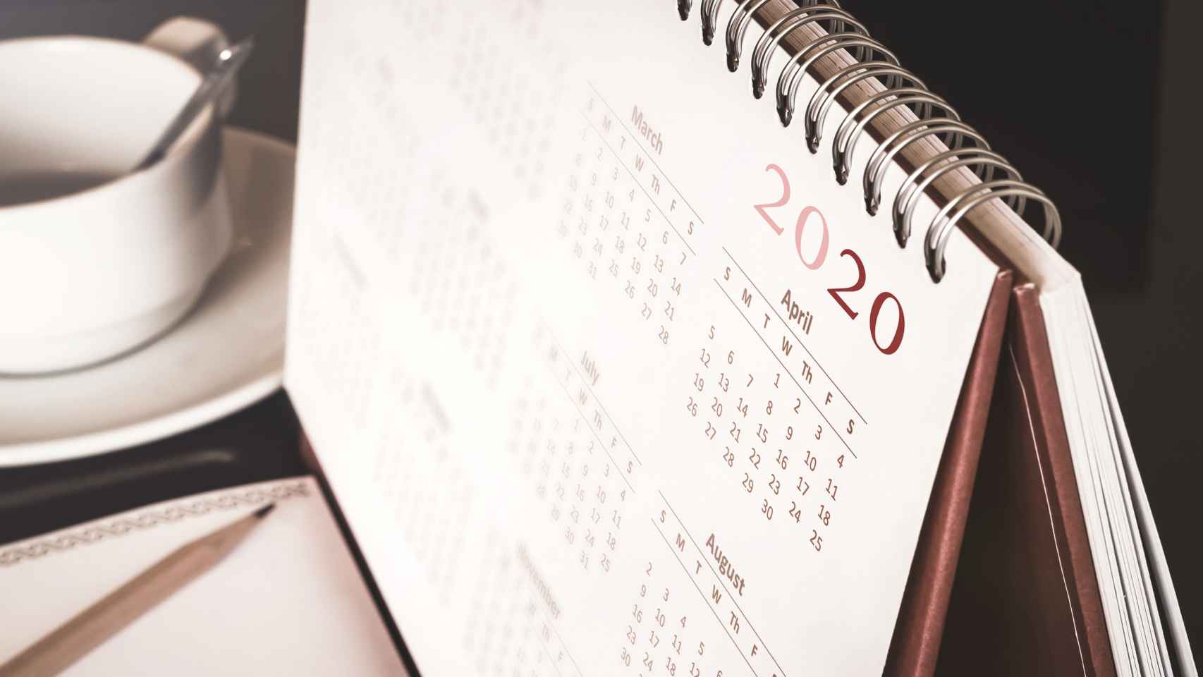 Organiza tus días con estos calendarios de papel 2020/2021