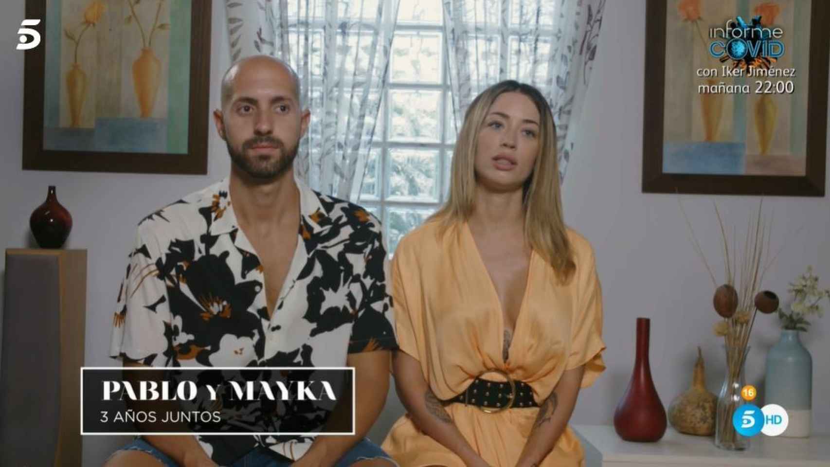 Pablo y Mayka en el vídeo de presentación.