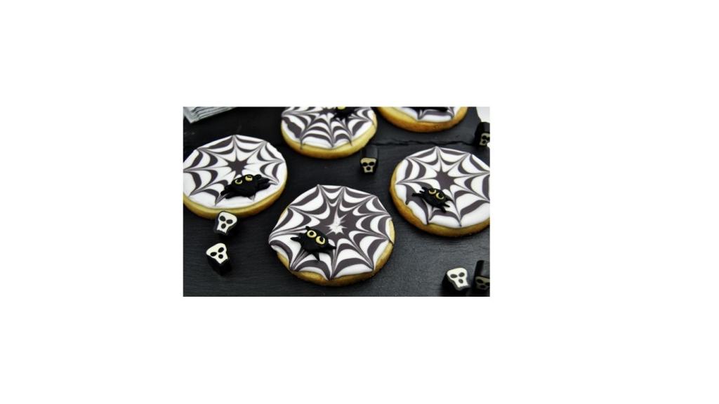Galletas tela de araña (Halloween)