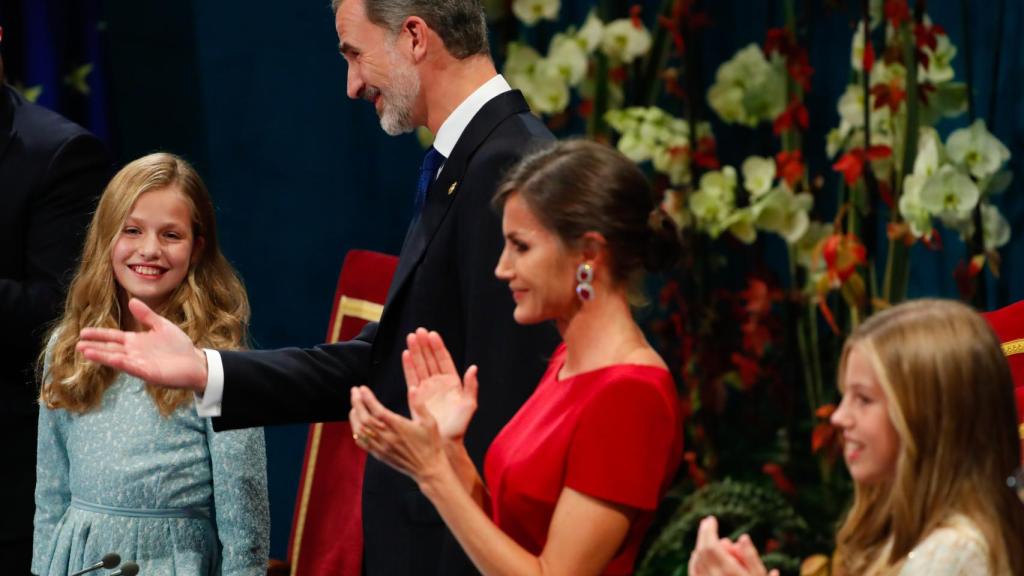 La Familia Real en los Premios Princesa de Asturias 2019.