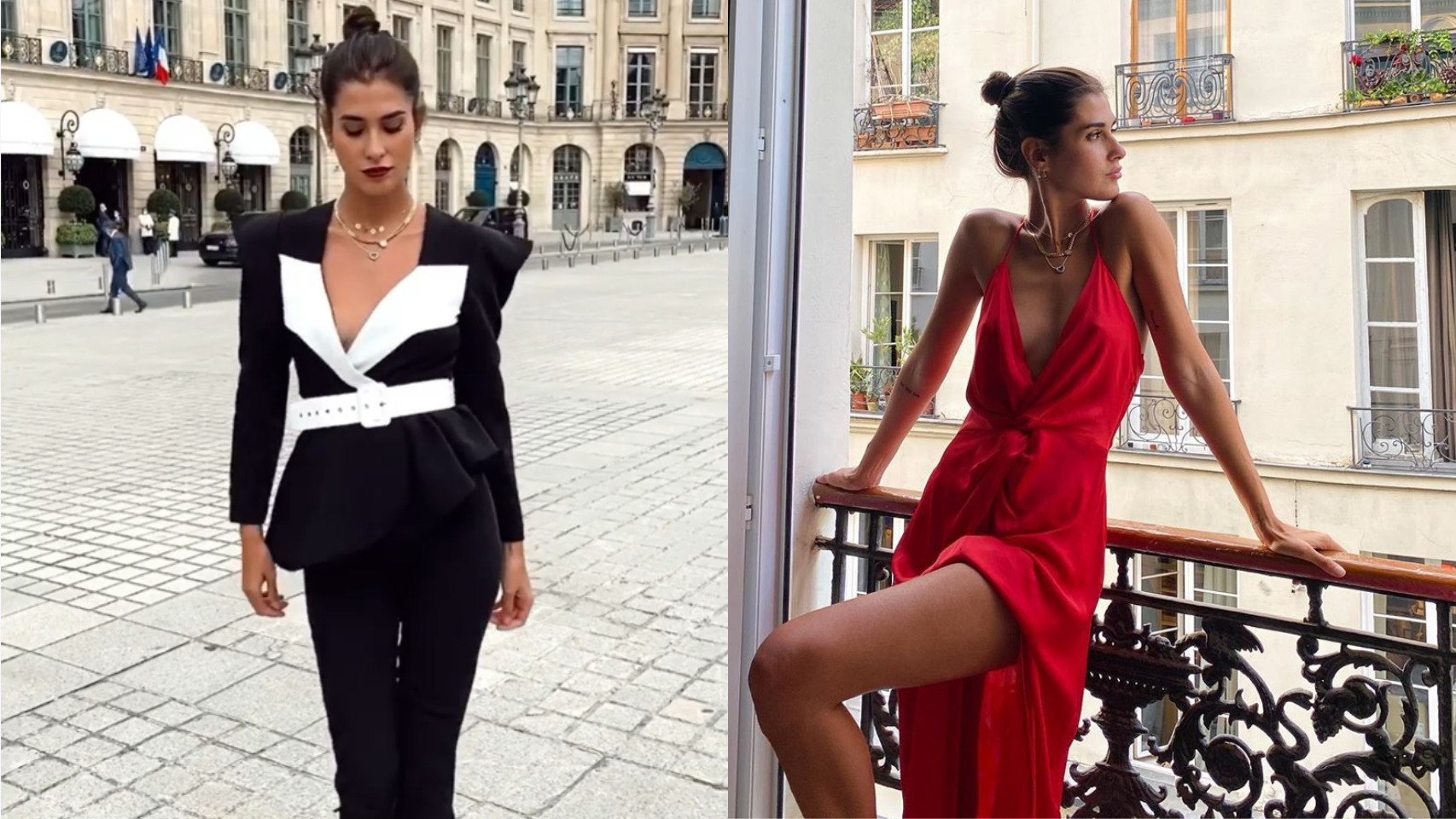 Mery Turiel deslumbra en París con dos de sus estilismos más atrevidos