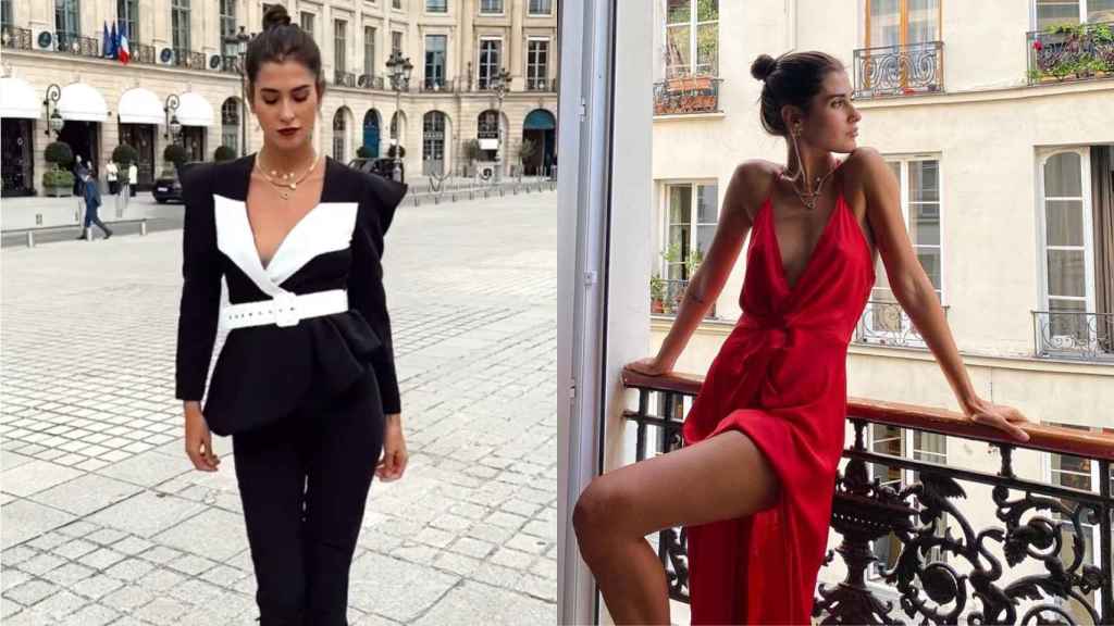 Mery Turiel deslumbra en París con dos de sus estilismos más atrevidos