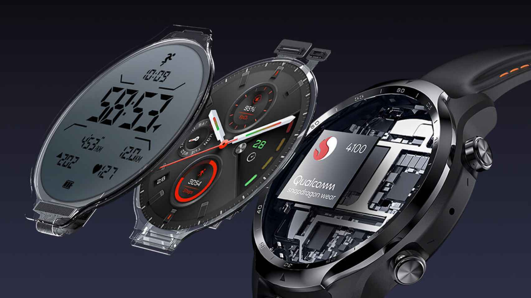 TicWatch Pro 3 GPS Smartwatch Negro