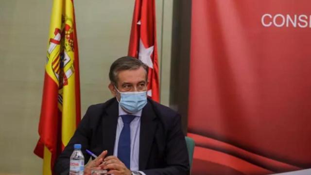 El consejero de Justicia, Interior y Víctimas de la Comunidad de Madrid, Enrique López.