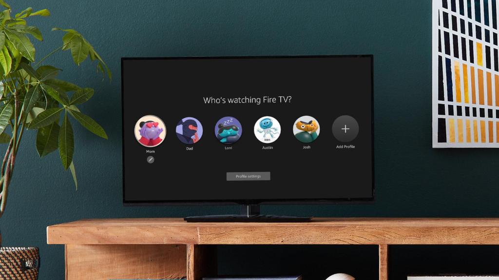 Perfiles en Amazon Fire TV