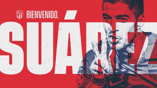 Luis Suárez ya es nuevo jugador del Atlético de Madrid