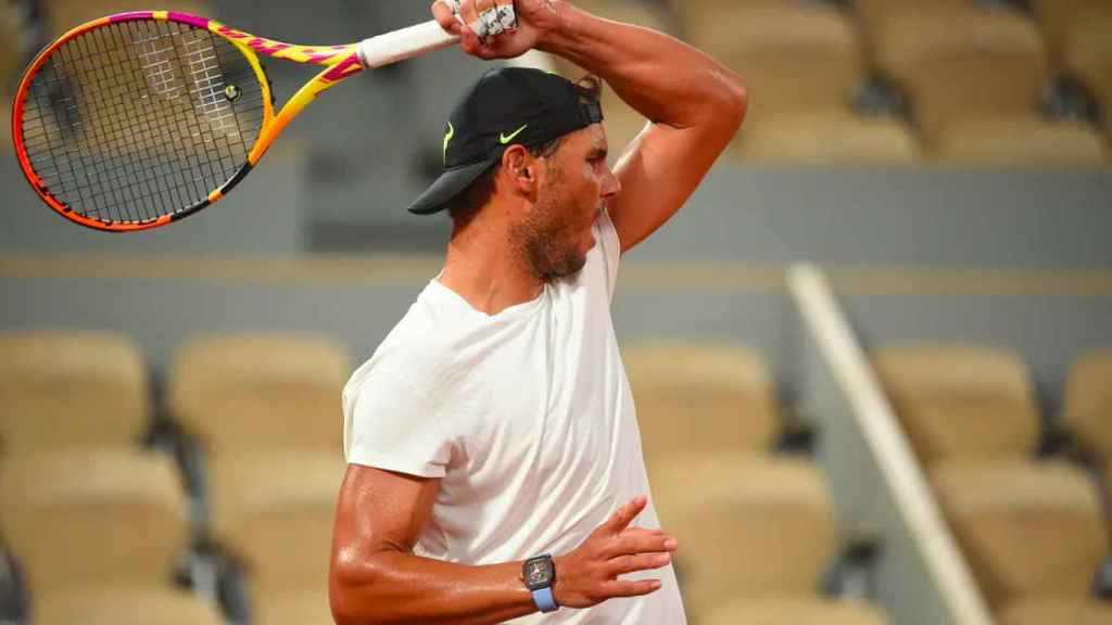 Rafa Nadal se presenta en Roland Garros con un exclusivo reloj de 881.000  euros