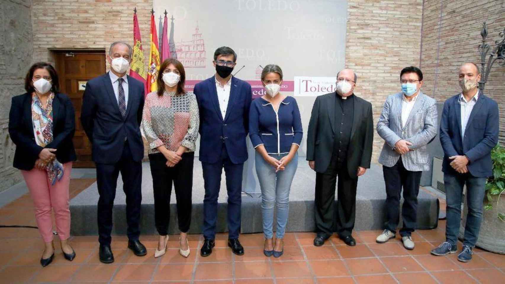 La alcaldesa de Toledo ha estado al frente de la presentación del Festival de Música El Greco, que remota su actividad