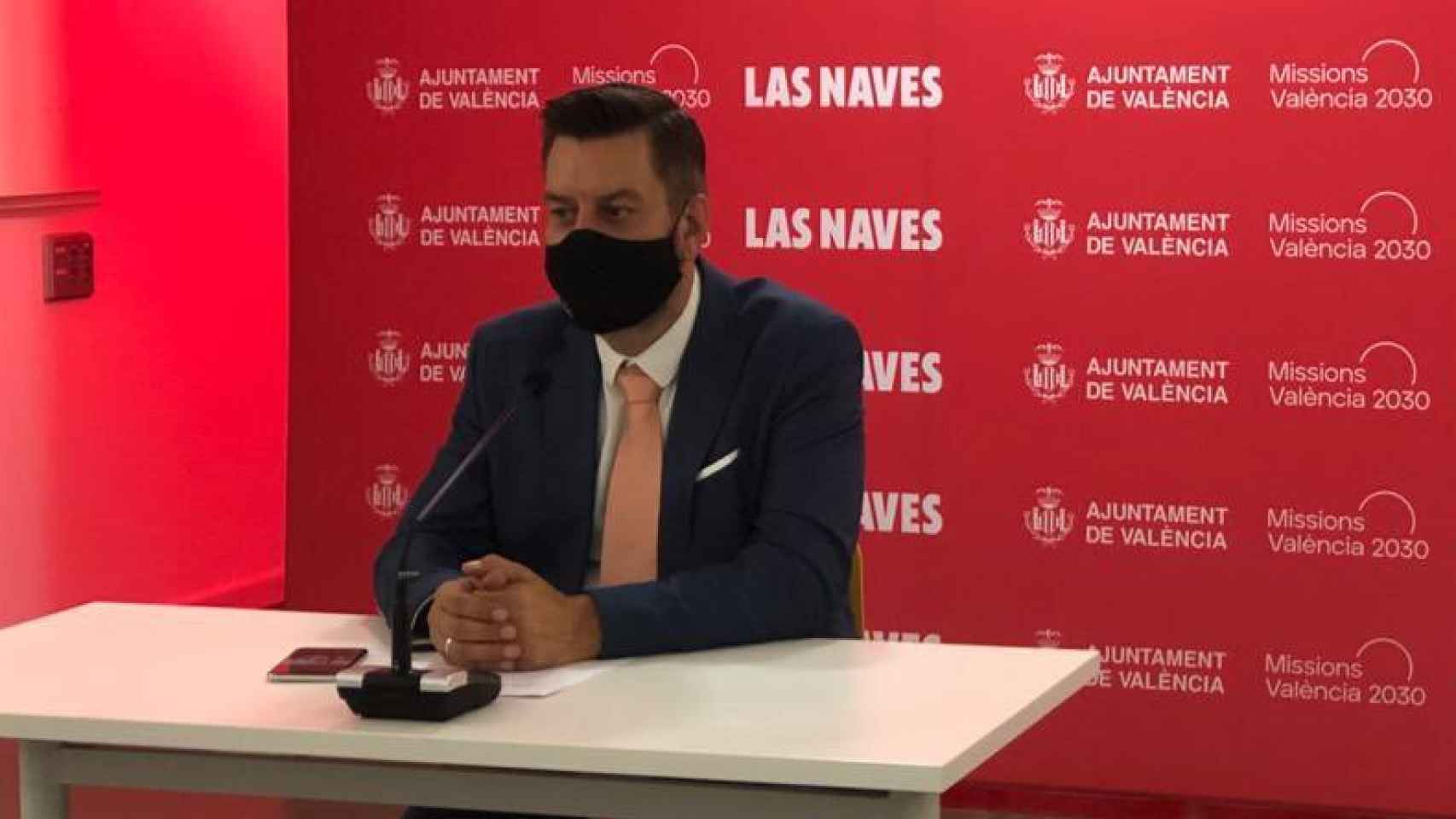 Carlos Galiana, concejal de Innovación de Valencia.