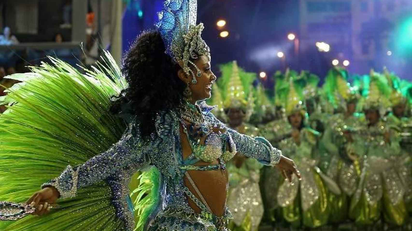 Los desfiles de Carnaval en Brasil.