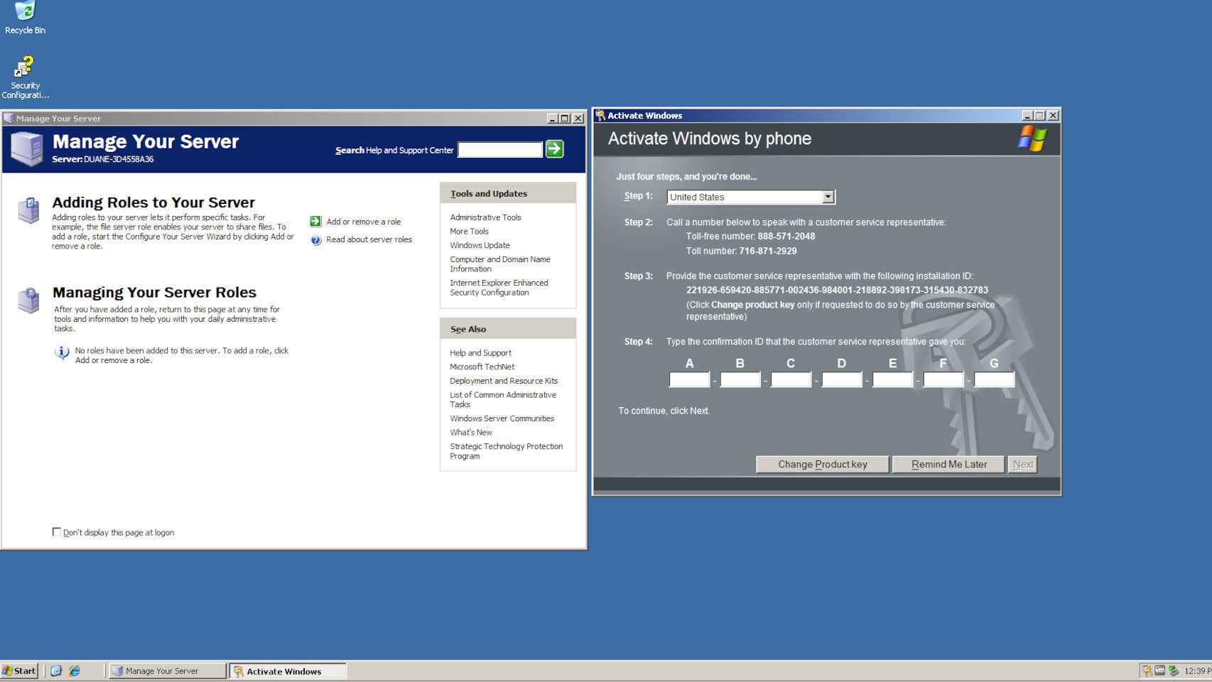 Windows Server 2003 es uno de los sistemas filtrados