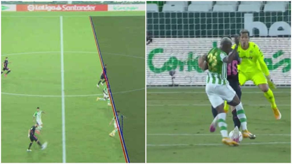 La roja de Emerson en el Betis - Real Madrid