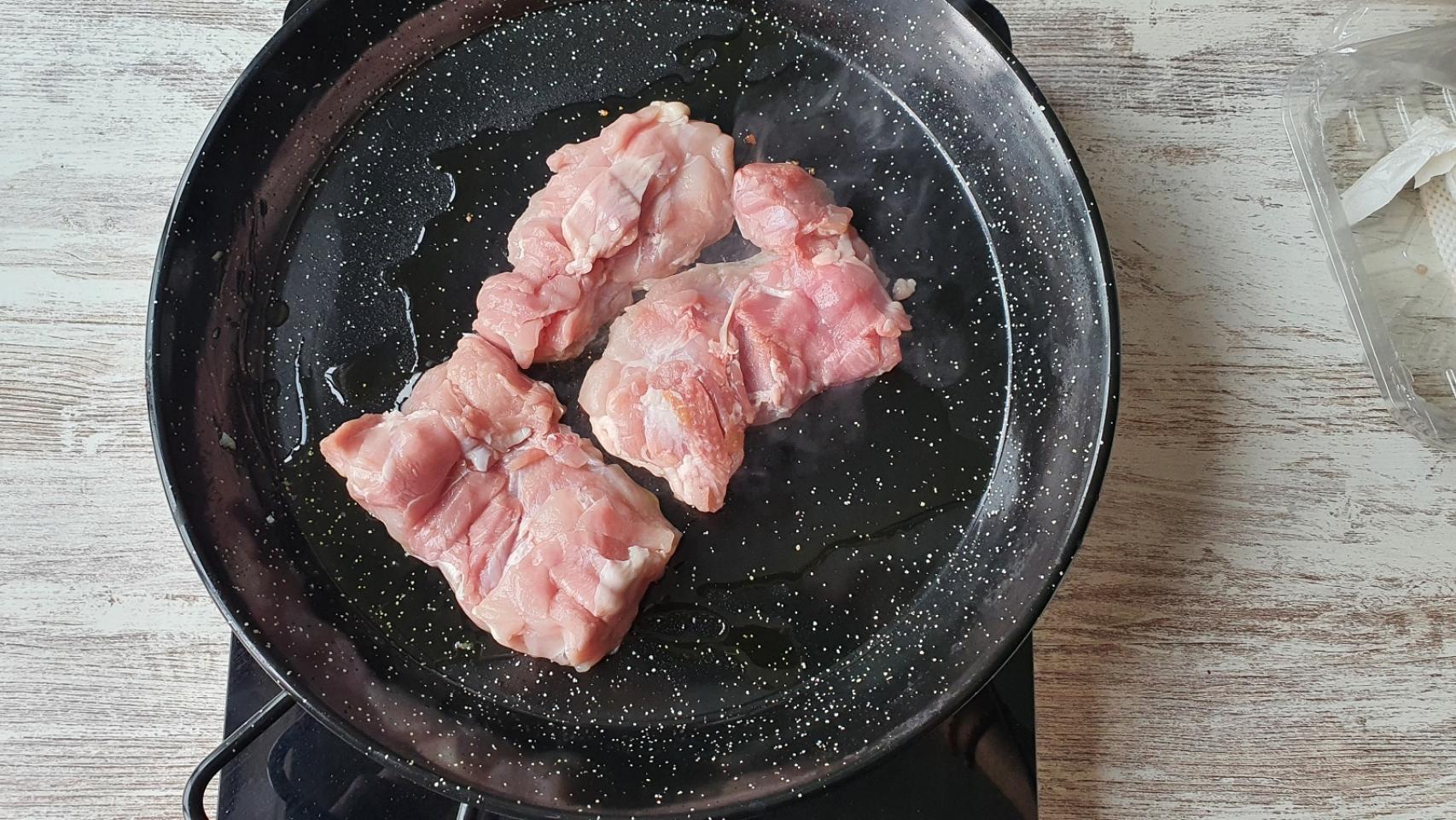 Fideuá de carne, receta fácil