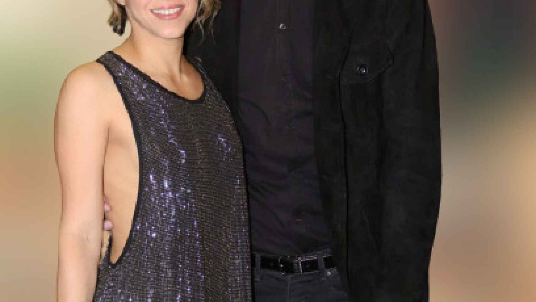 Shakira y Gerard Piqué, en un evento en Barcelona.