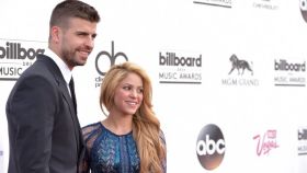 Shakira y Piqué, en los premios Billboard 2014.