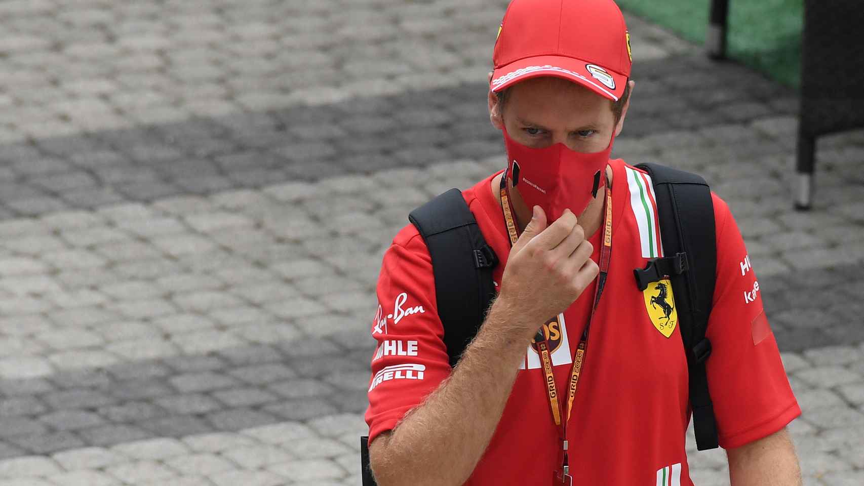 Vettel en el Gran Premio de Rusia