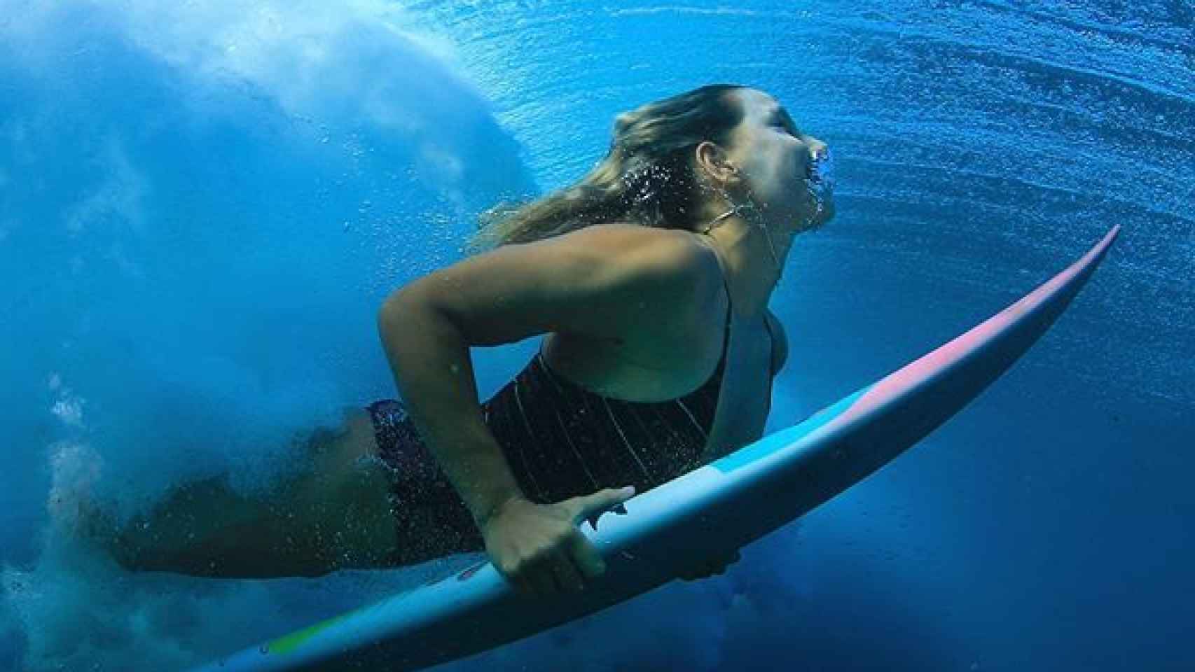 La surfista brasileña Maya Gabeira. Foto: Instagram (@maya)