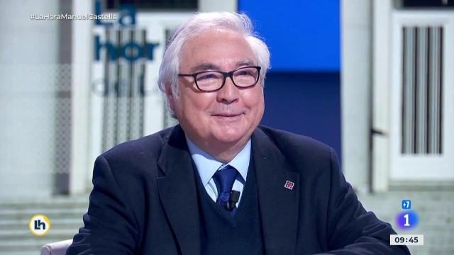 Manuel Castells, ministro de Universidades, en TVE.