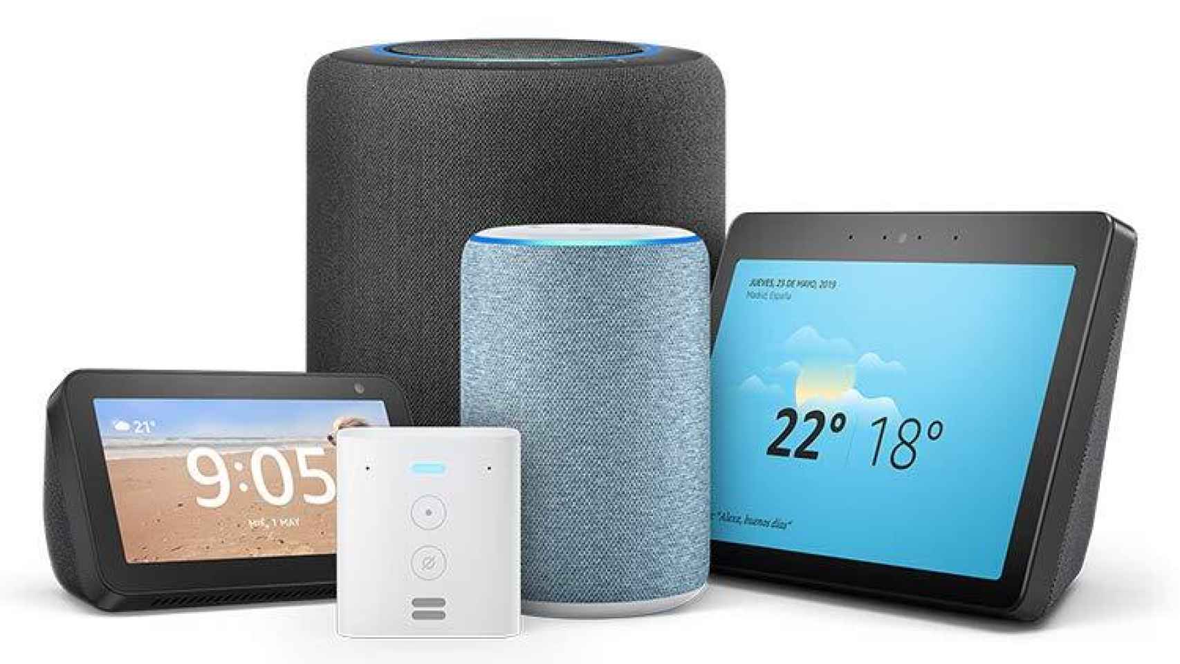 La nueva familia Echo de : descubre los mejores dispositivos  compatibles con Alexa