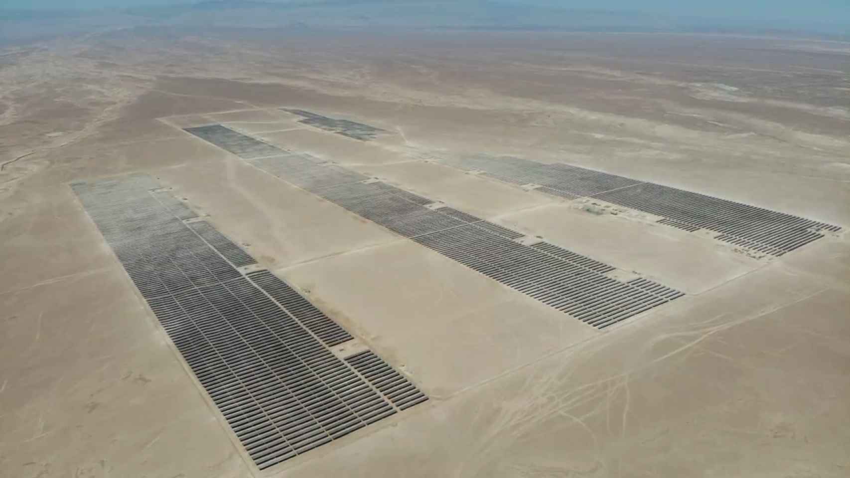 Una planta solar de la compañía en Chile.