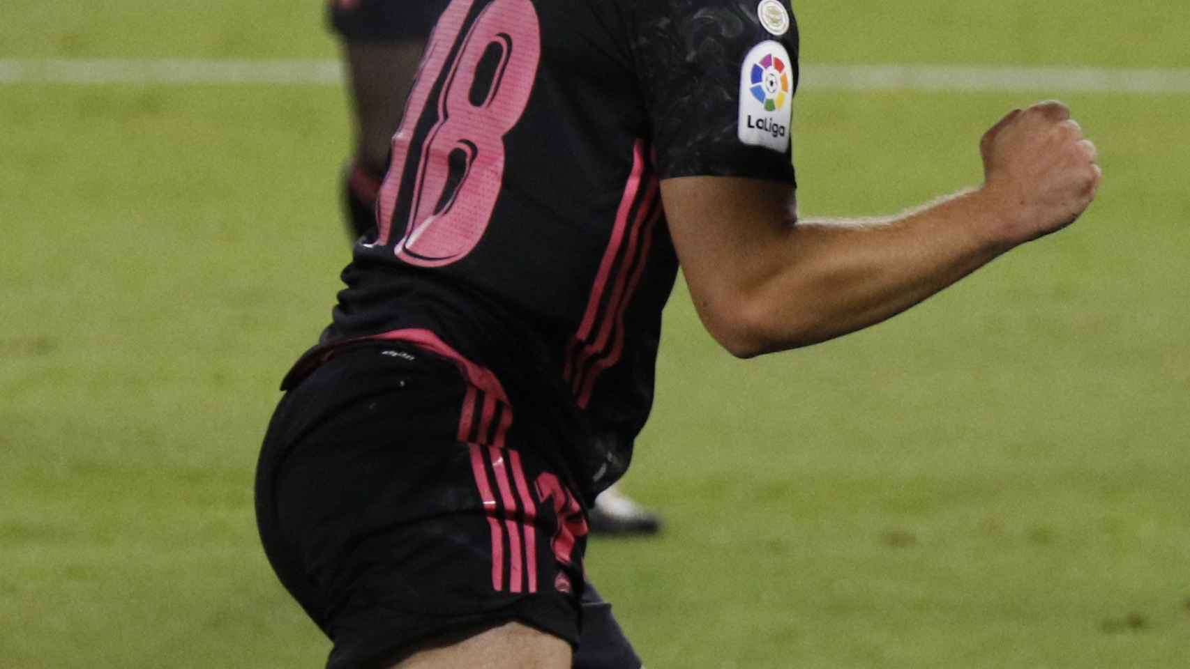 Luka Jovic, durante el Betis - Real Madrid