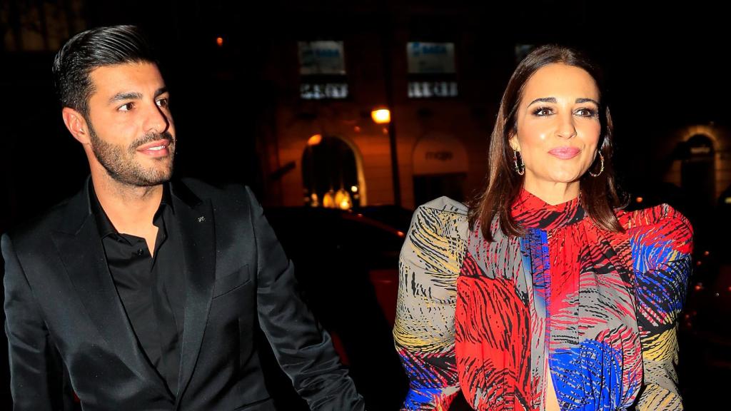 Paula Echevarría y Miguel Torres en un evento a principios del mes de diciembre.
